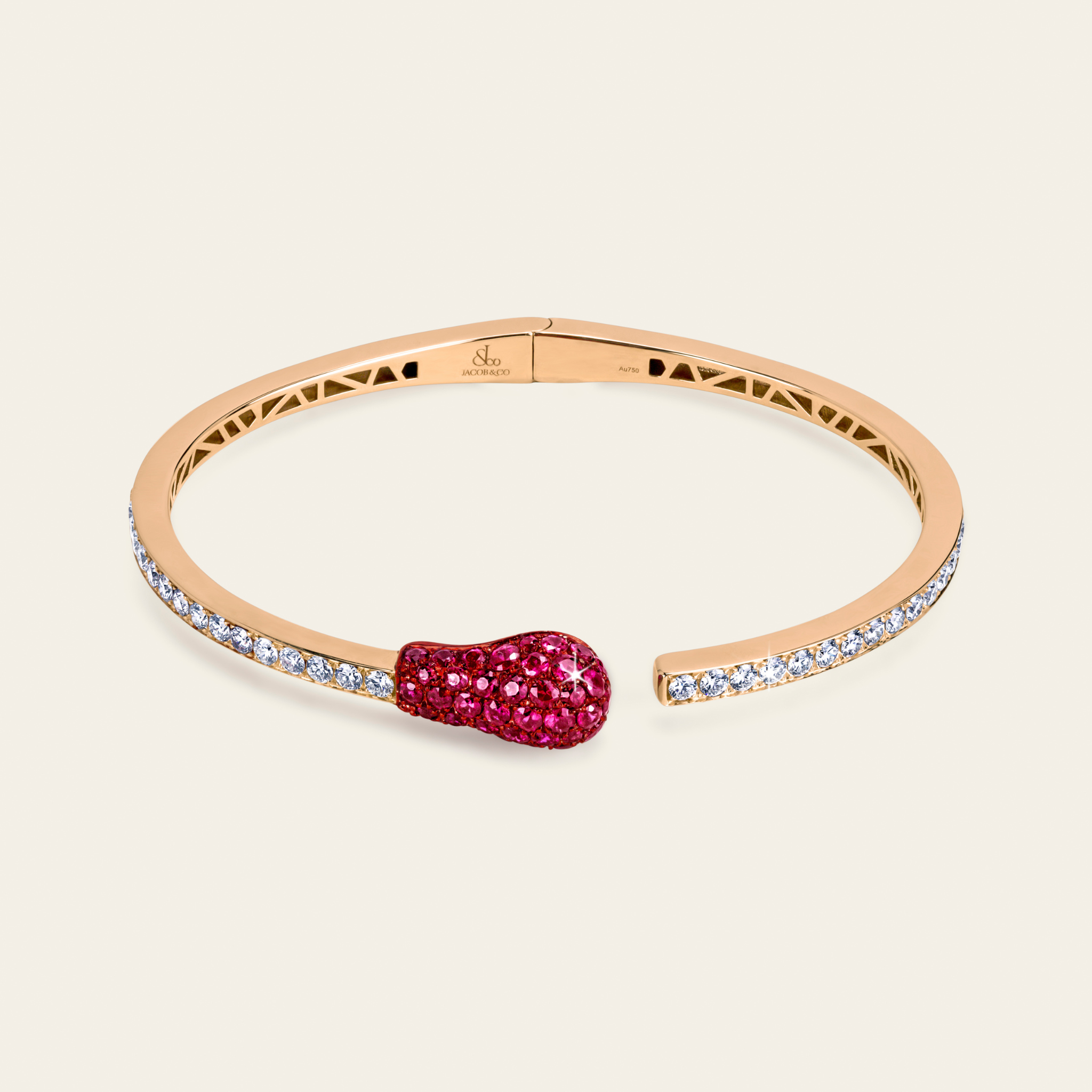 Match Ruby Diamond Bangle – Jacob & Co.