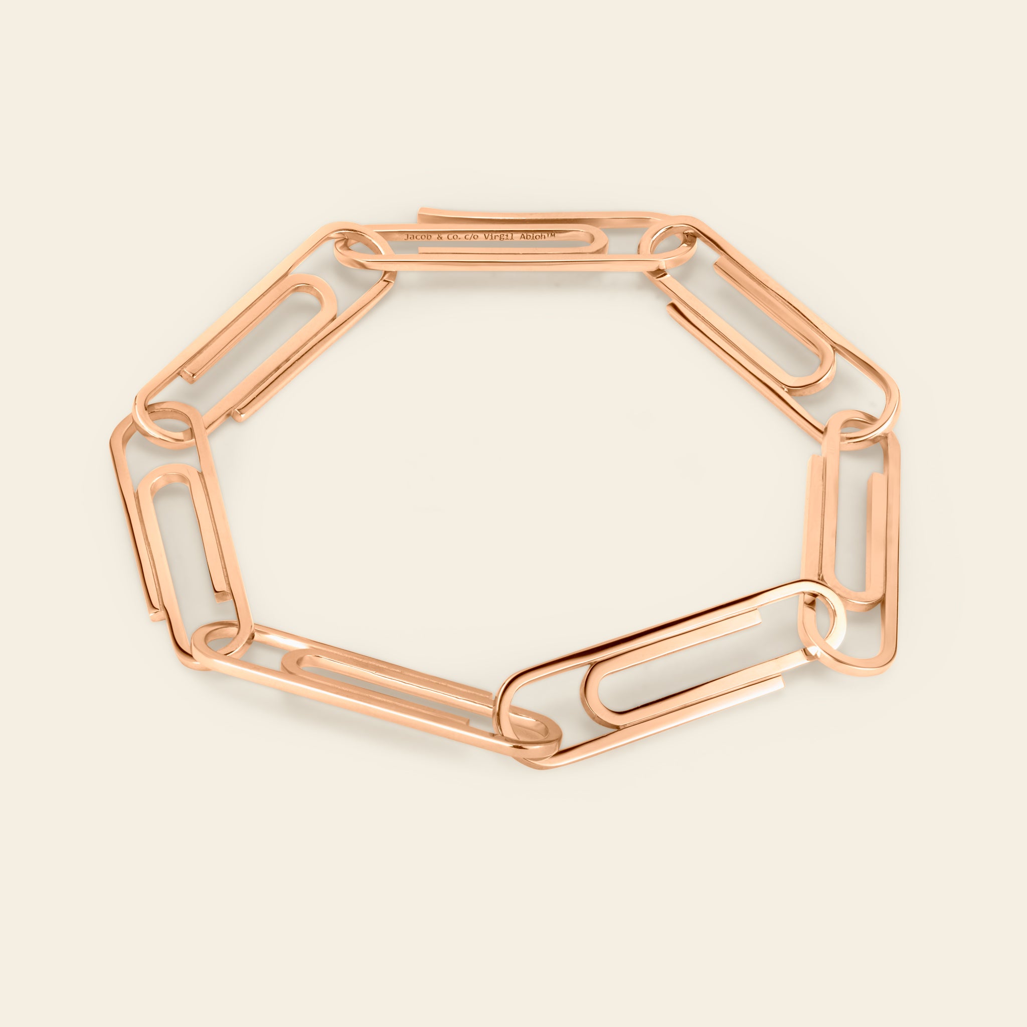 Would you buy these Virgil Abloh x Jacob & Co. luxury paper clip  accessories?