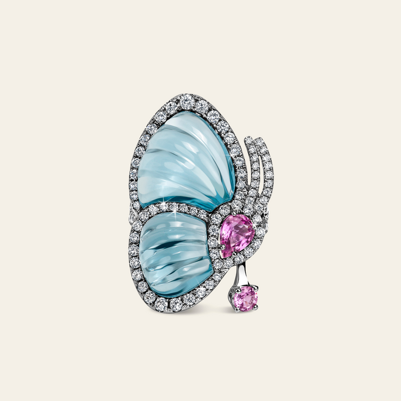 Papillon Ring_White Gold_White Diamonds_2