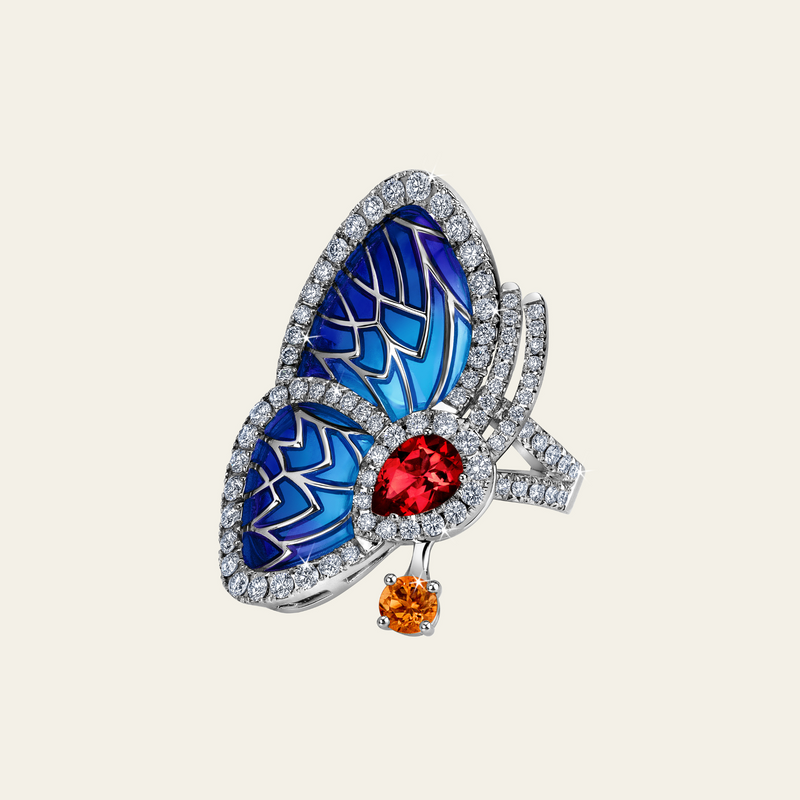 Papillon Ring_White Gold_White Diamonds_1