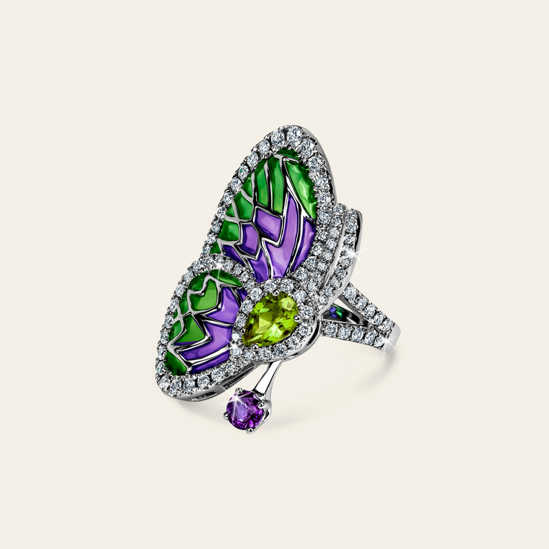Papillon Ring_White Gold_White Diamonds_1