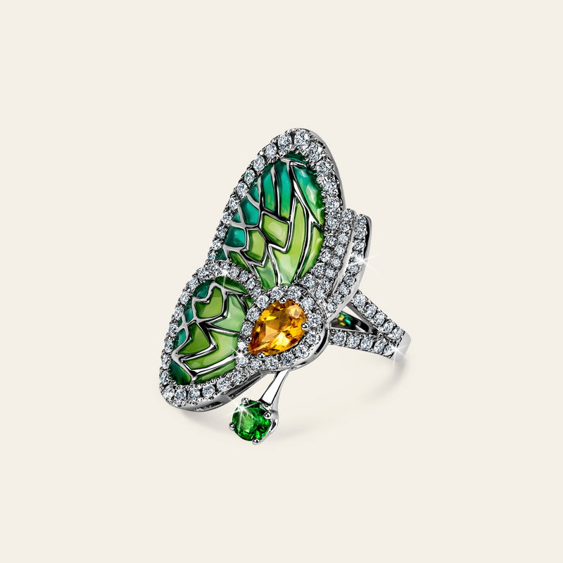 Papillon Ring_White Gold_White Diamonds_1