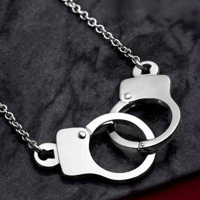 Love Lockdown Interlocking Necklace_White Gold_4