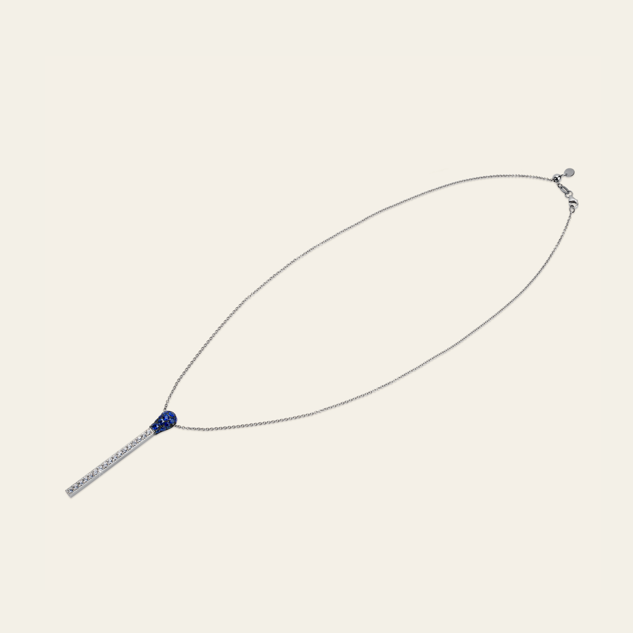 Match Sapphire Diamond Necklace_White Gold_Sapphires_White Diamonds_3