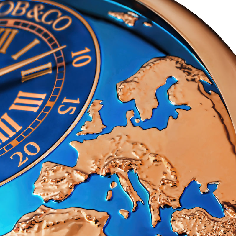 Dual Time Zone Wall Clock_3