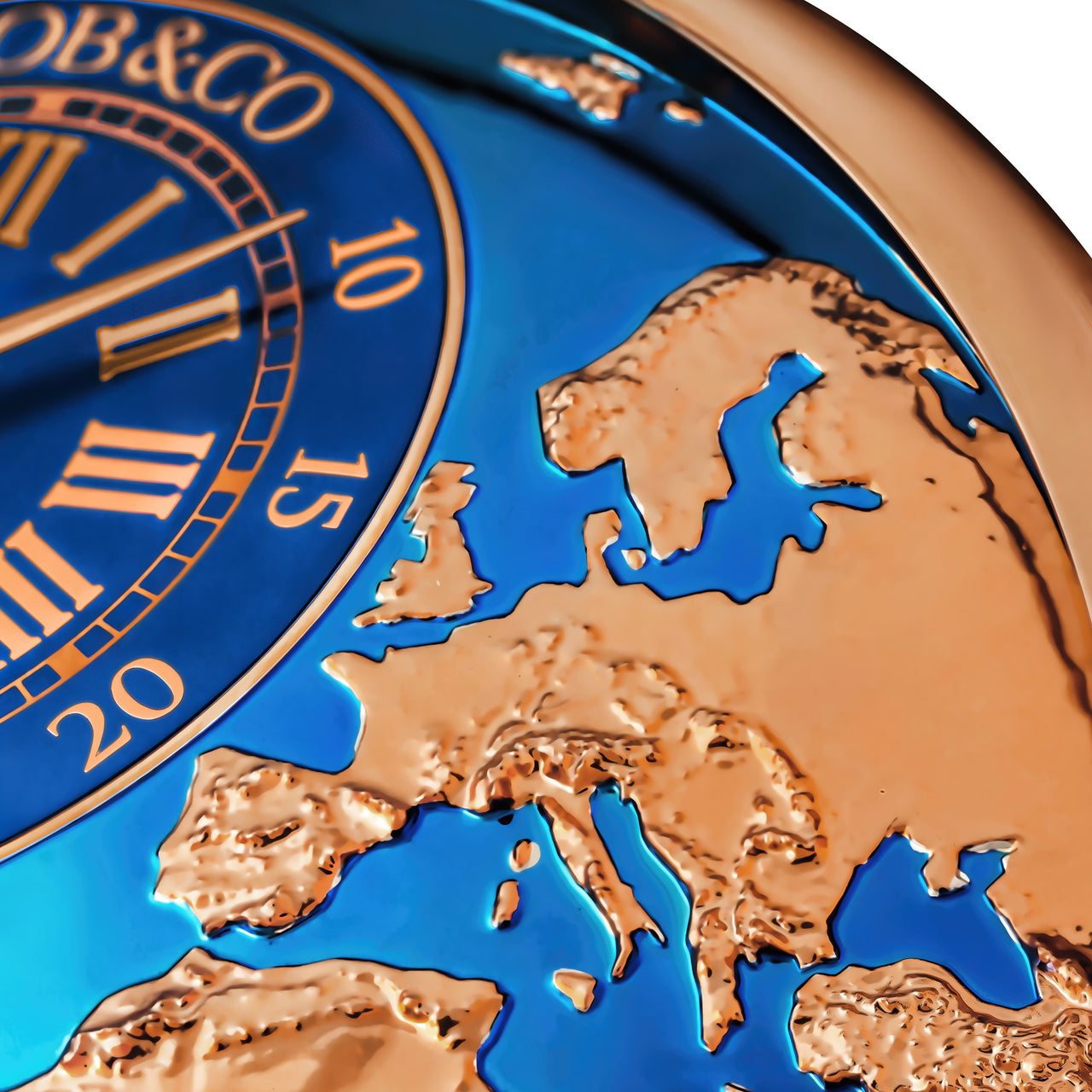 Dual Time Zone Wall Clock_3
