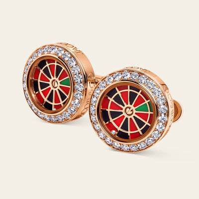 Roulette Casino Cufflinks