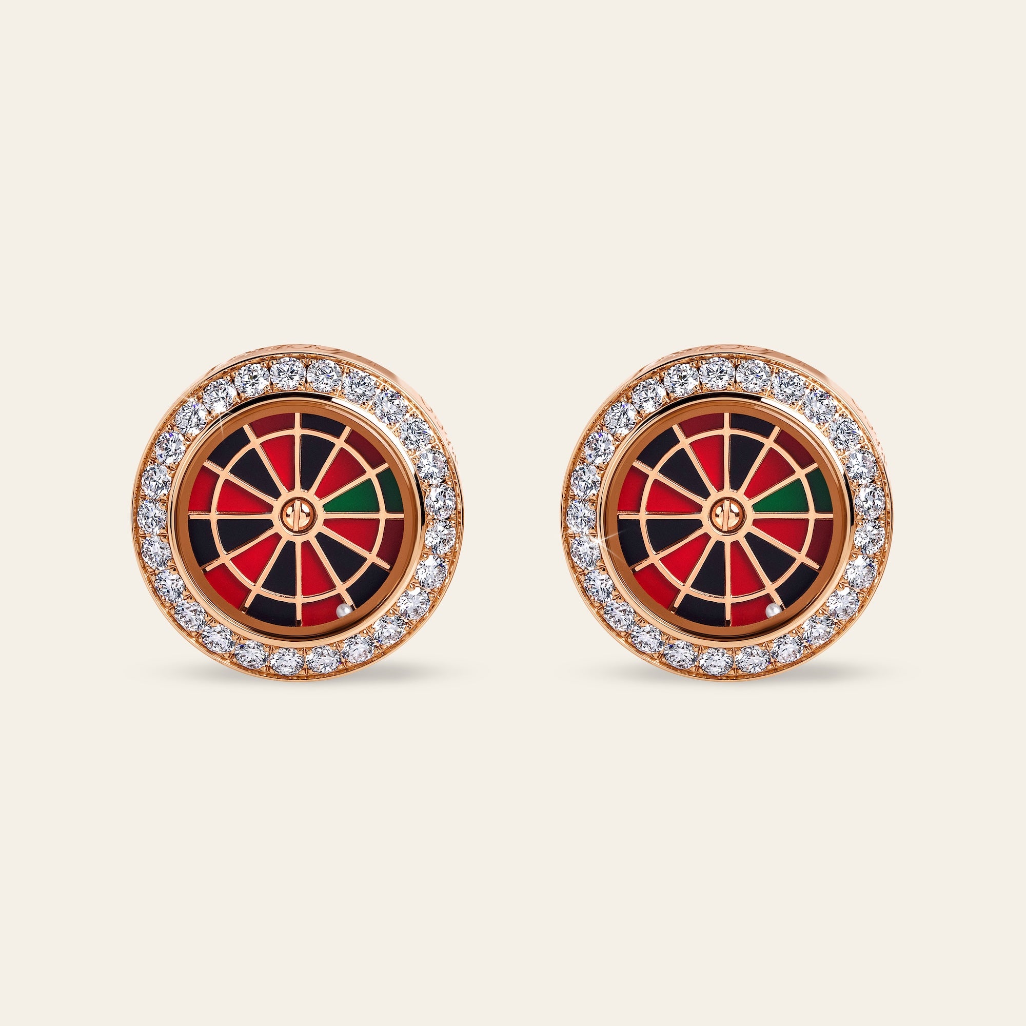 Roulette Casino Cufflinks