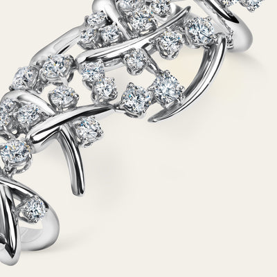 Carnivale Full Finger Diamond Ring