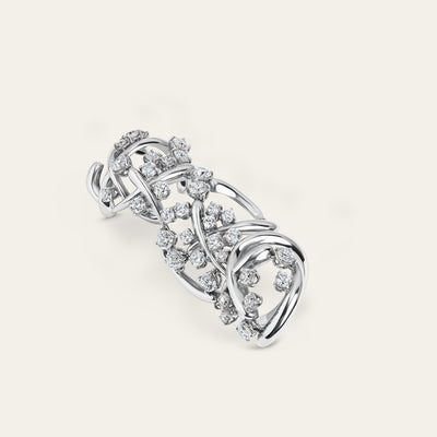 Carnivale Full Finger Diamond Ring
