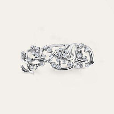 Carnivale Full Finger Diamond Ring