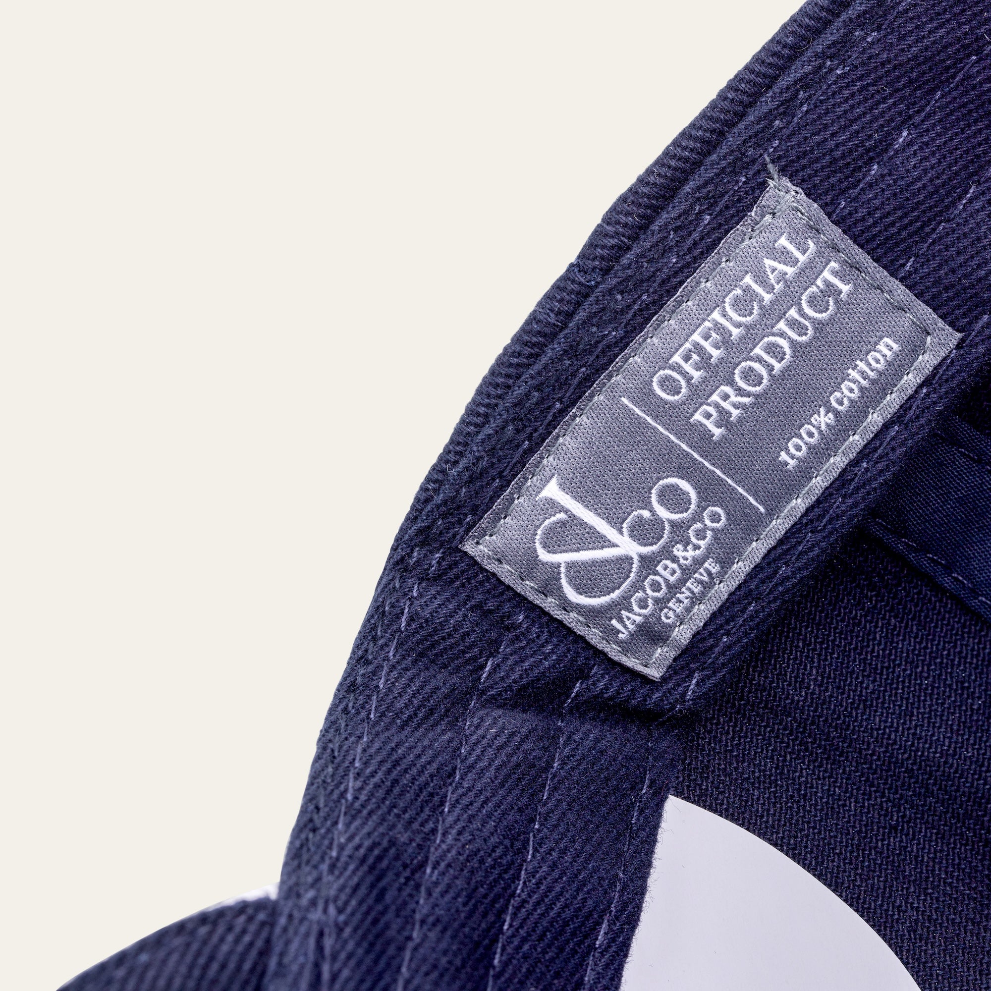 Jacob & Co. Blue Logo Cap