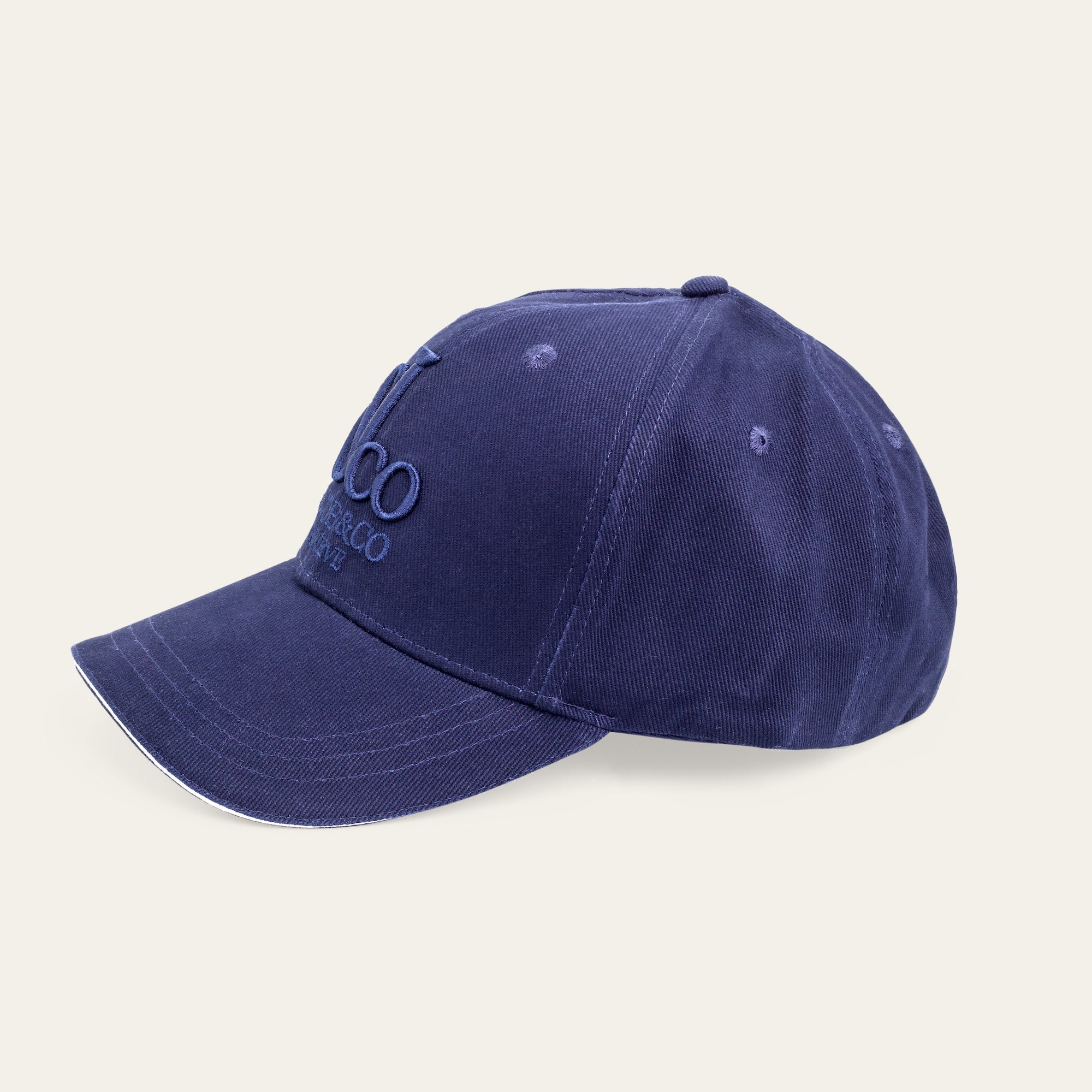 Jacob & Co. Blue Logo Cap