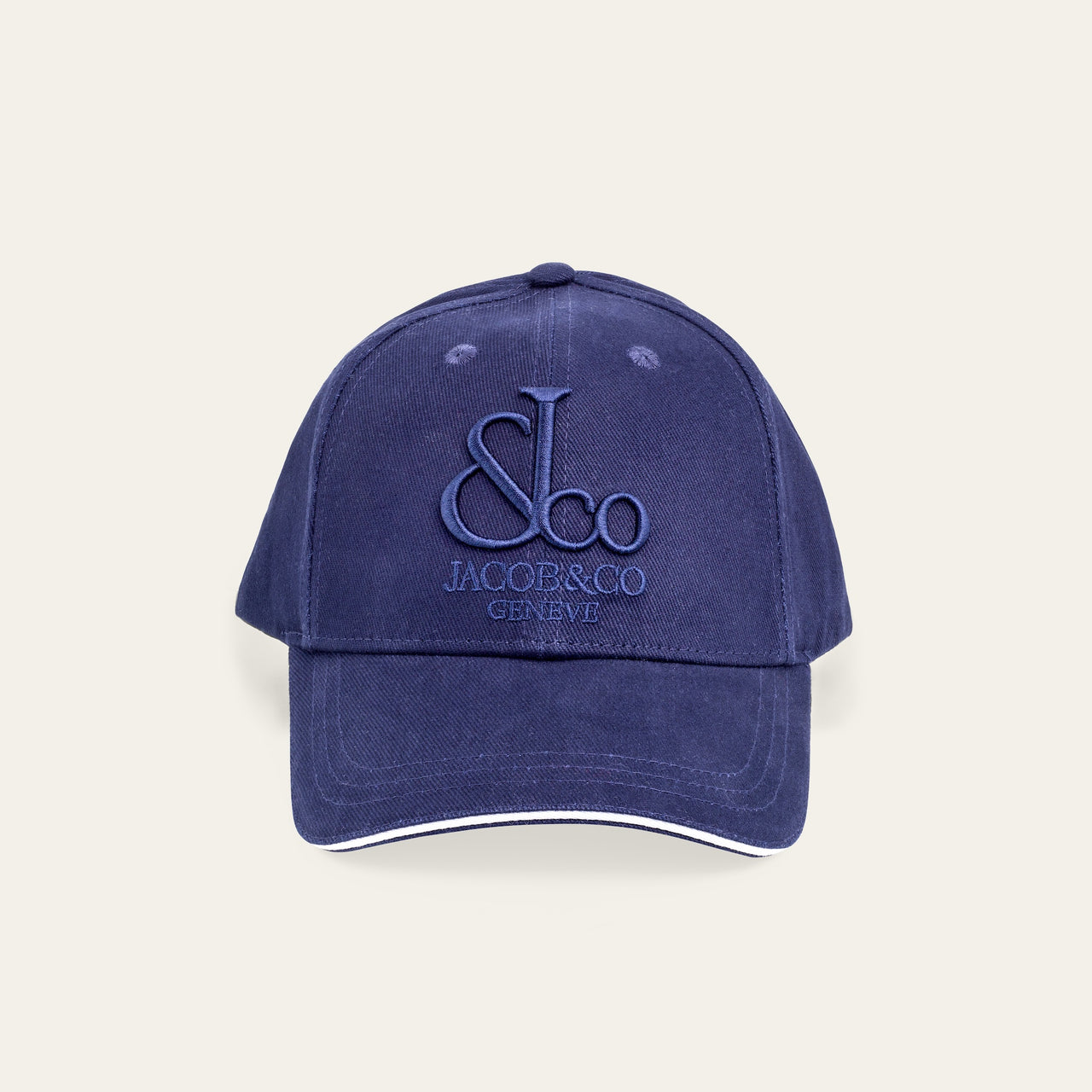 Jacob & Co. Blue Logo Cap