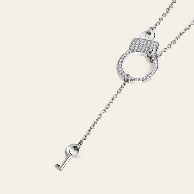 Love Lockdown Single Cuff Diamond Pendant