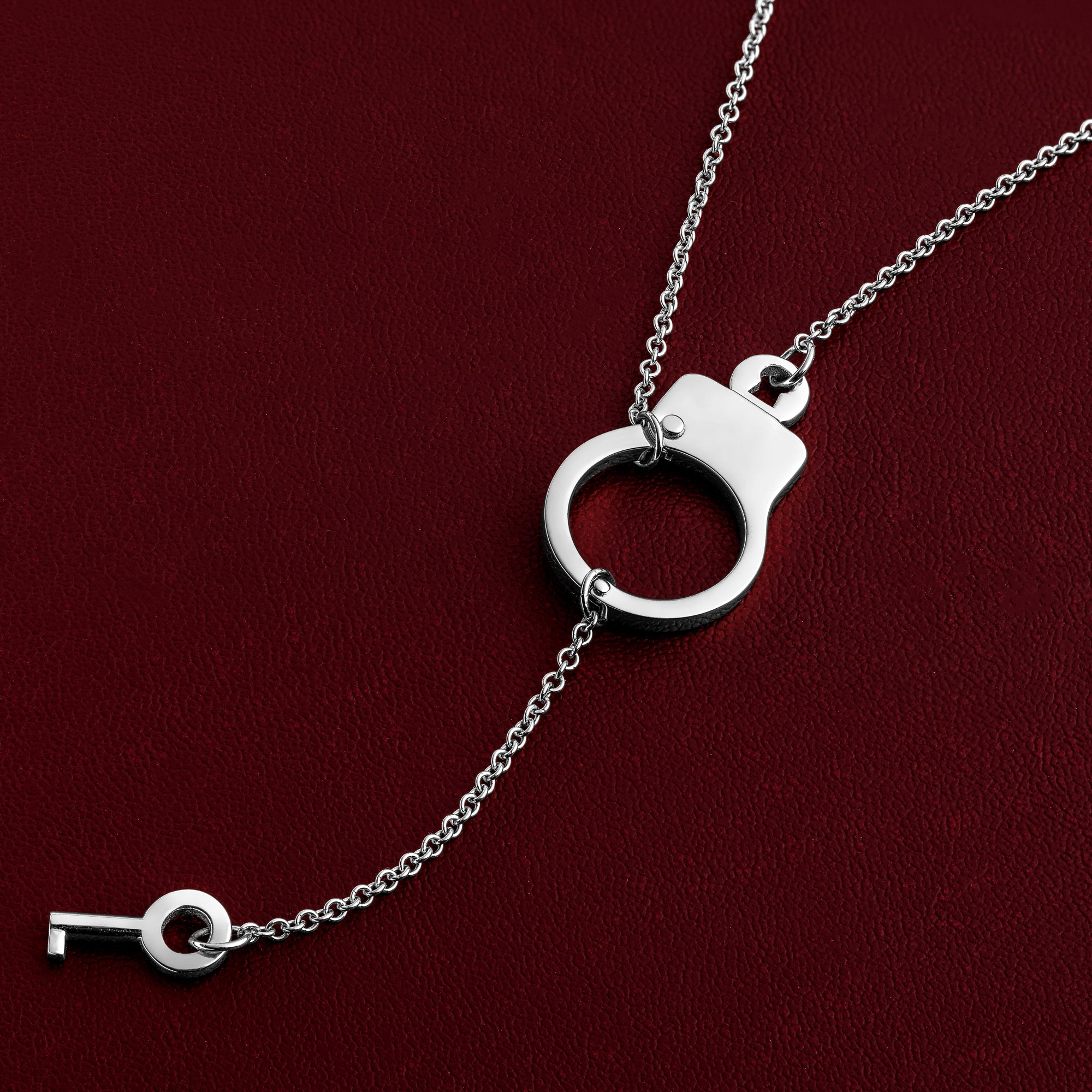 Love Lockdown Single Cuff Diamond Pendant