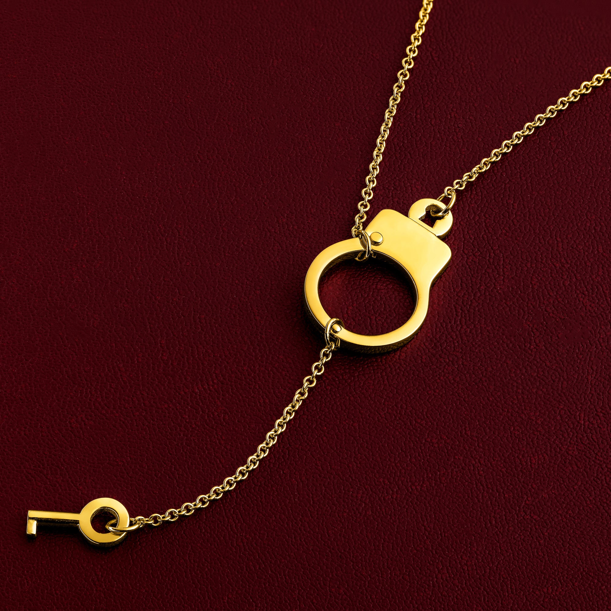 Love Lockdown Single Cuff Diamond Pendant