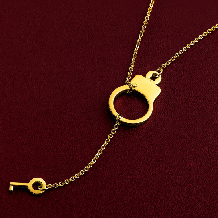 Love Lockdown Single Cuff Diamond Pendant