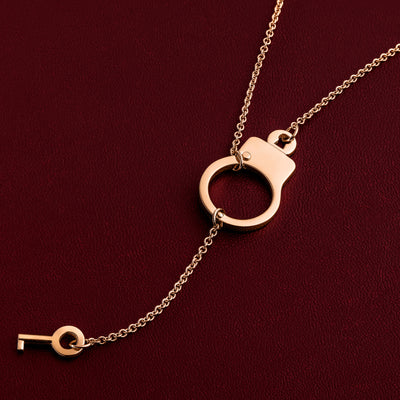 Love Lockdown Single Cuff Diamond Pendant