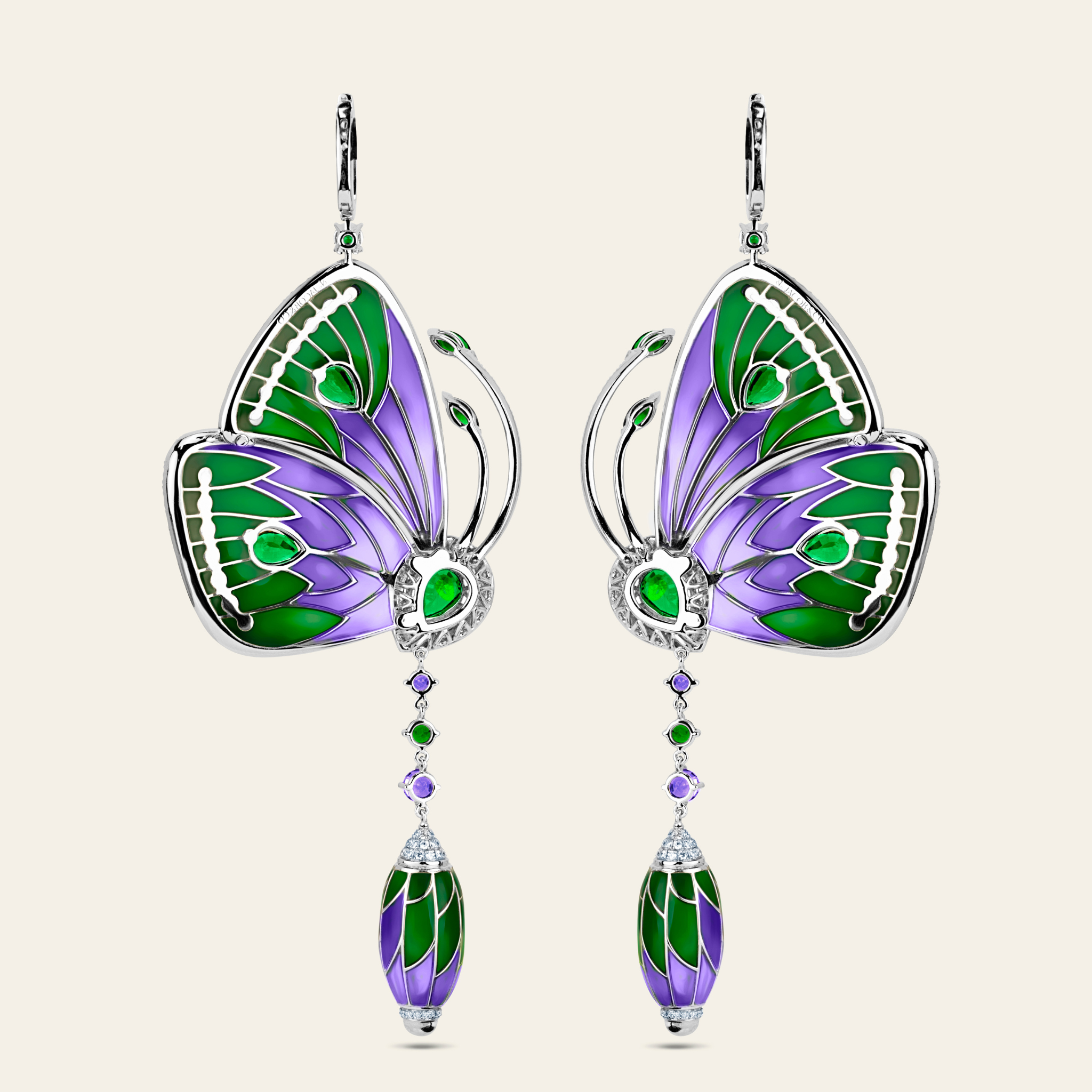 Papillon Earrings Jacob Co