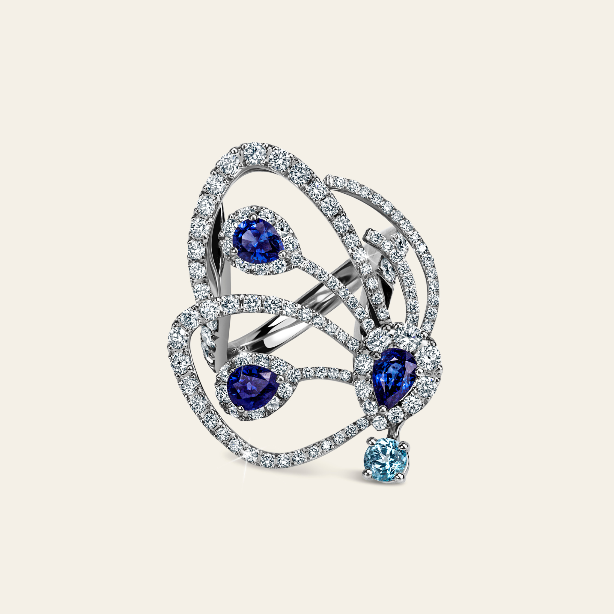 Jacob Ring Papillon Ring – Jacob & Co.