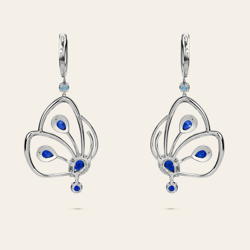 Papillon Earrings_White Gold_White Diamonds_3