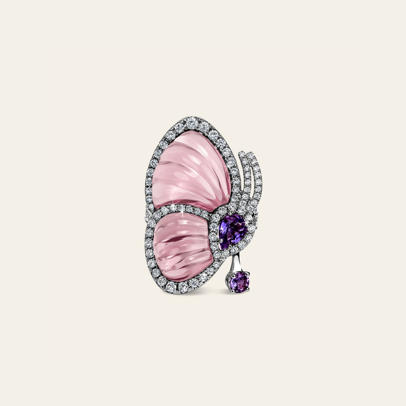 Papillon Ring_White Gold_White Diamonds_2