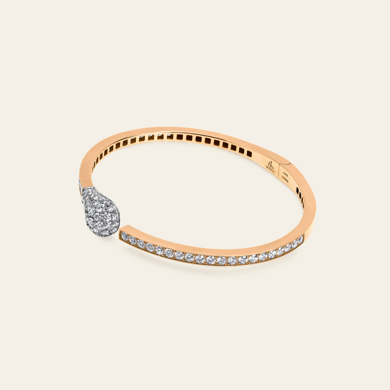 Match Diamond Bangle_Rose Gold_White Diamonds_2