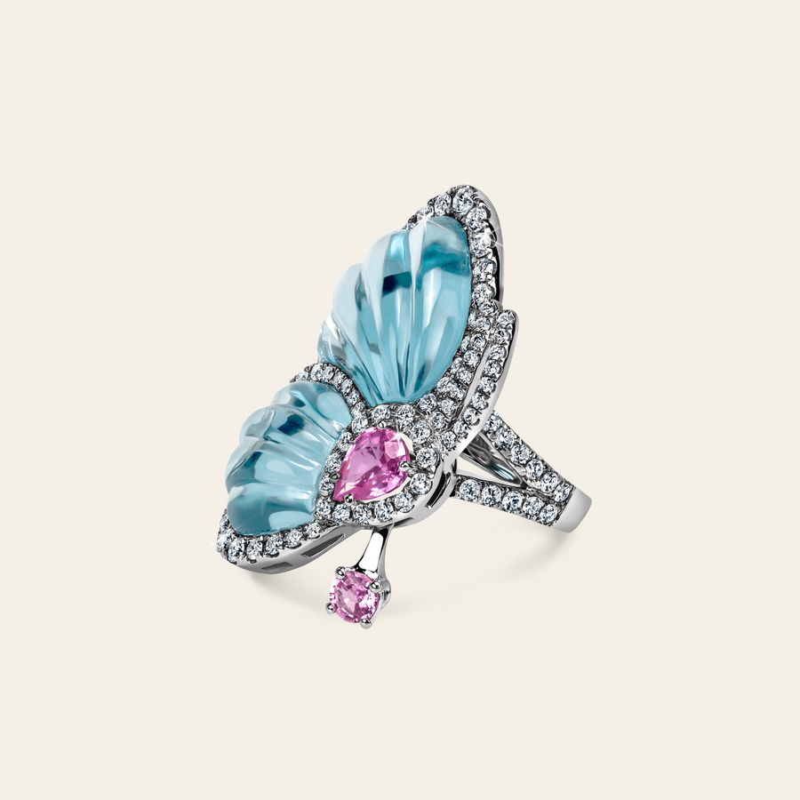 Papillon Ring_White Gold_White Diamonds_1