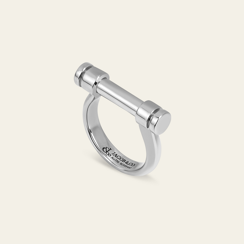Estribo Ring_White Gold_3