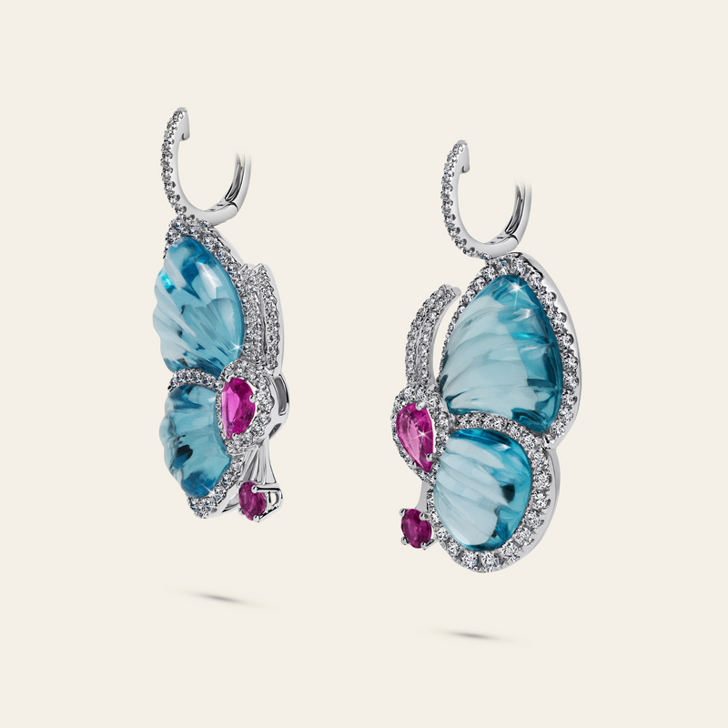 Papillon Earrings_White Gold_White Diamonds_3