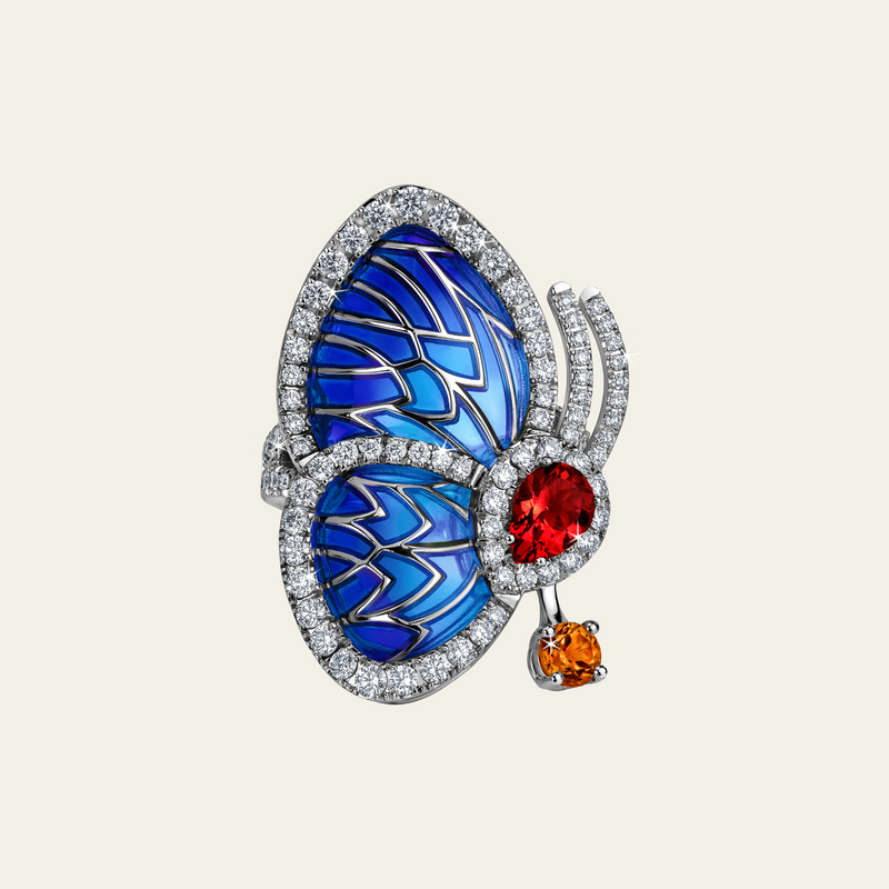 Papillon Ring_White Gold_White Diamonds_2