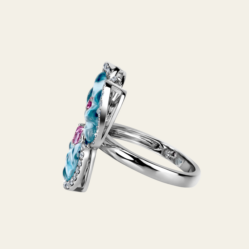 Papillon Ring_White Gold_White Diamonds_4
