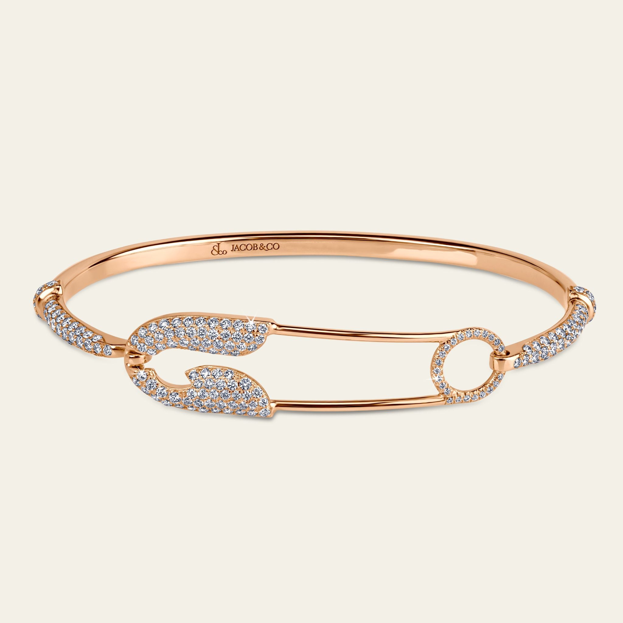 Securus Diamond Bracelet_Rose Gold_White Diamonds_2