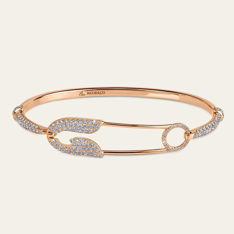 Securus Diamond Bracelet_Rose Gold_White Diamonds_2