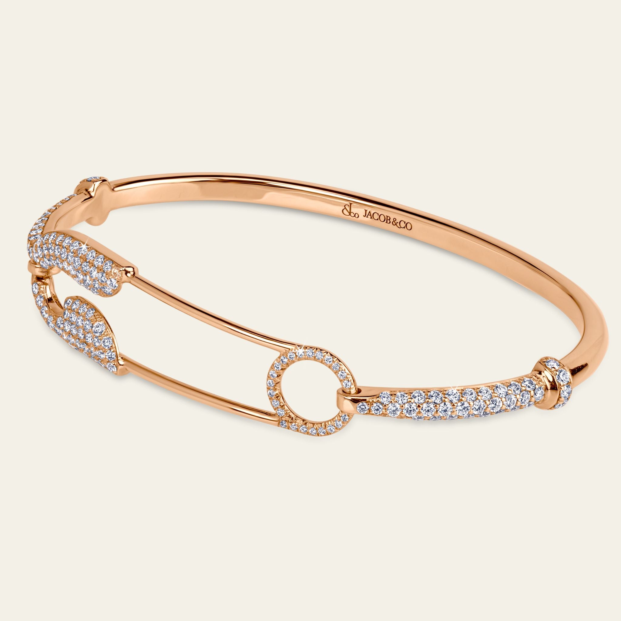 Securus Diamond Bracelet_Rose Gold_White Diamonds_3
