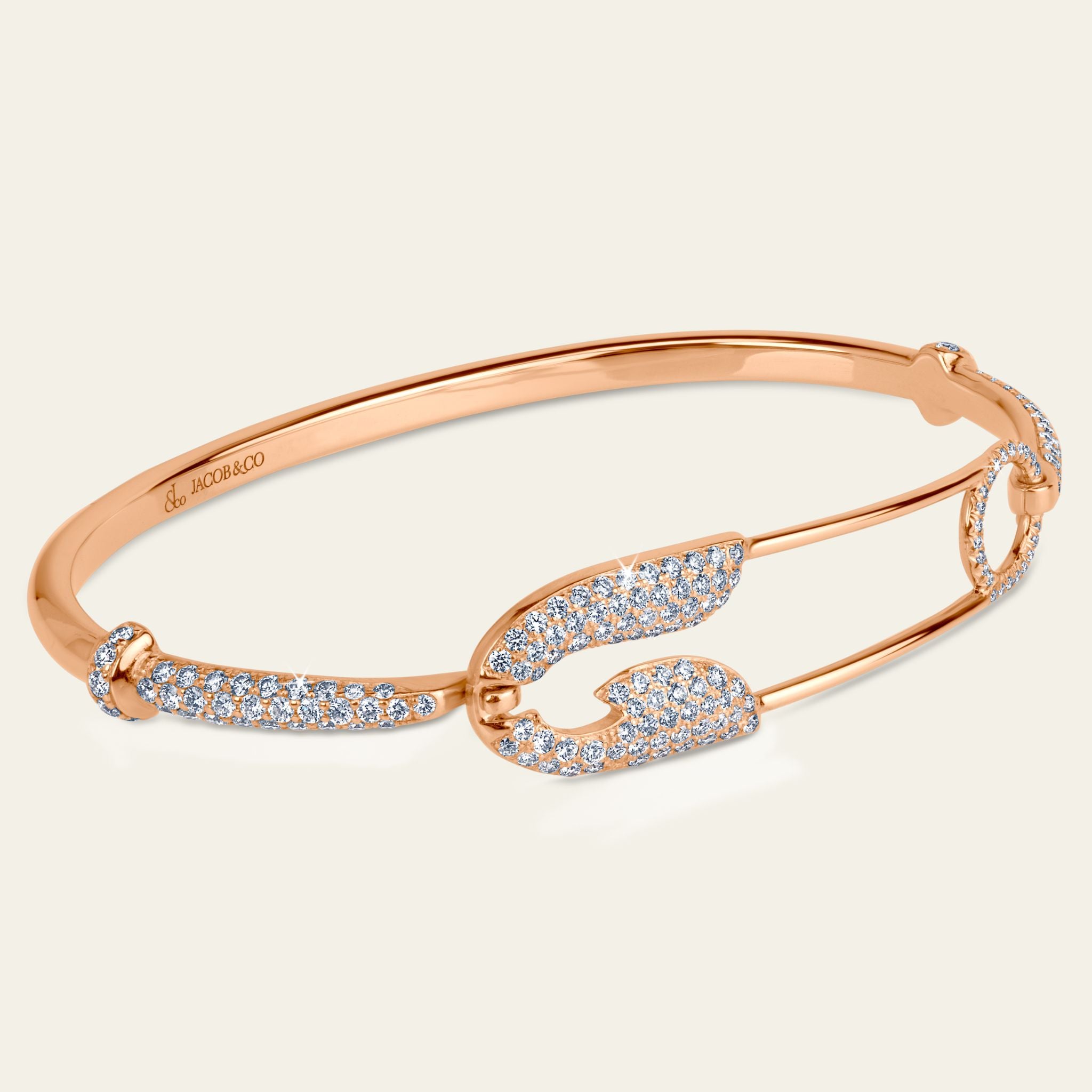 Securus Diamond Bracelet_Rose Gold_White Diamonds_4