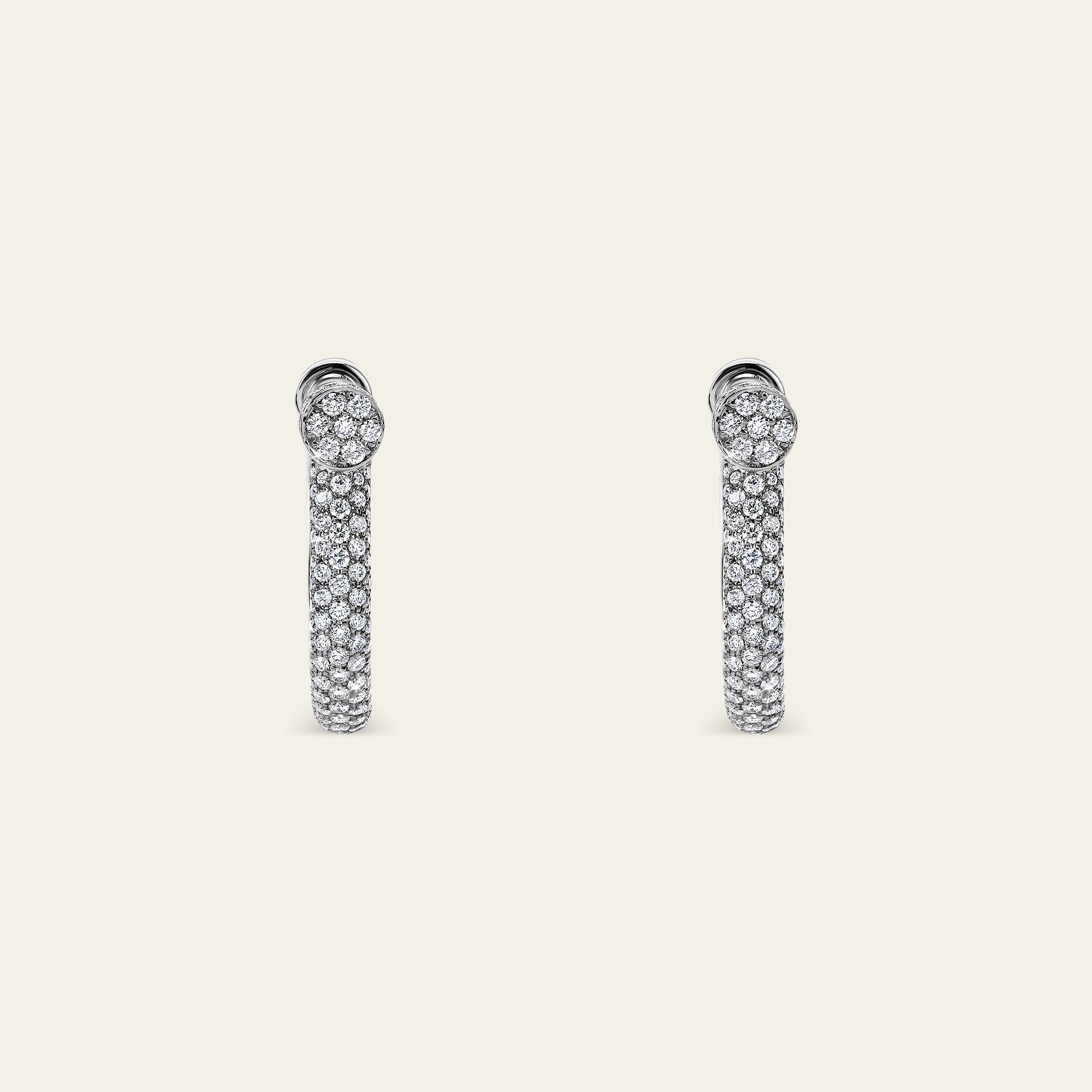 Estribo Earrings_White Gold_White Diamonds_3