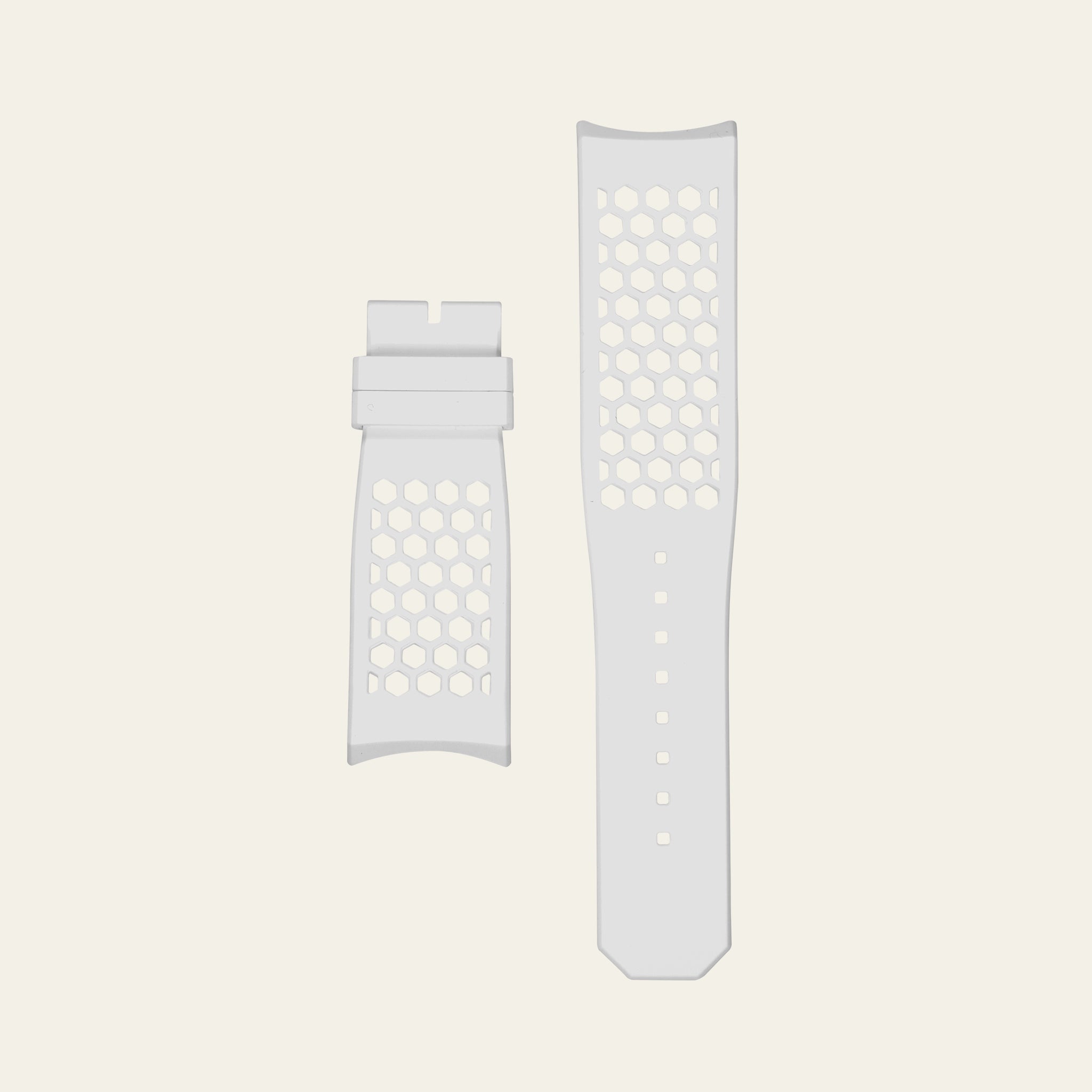 White Epic X Honeycomb Strap - L