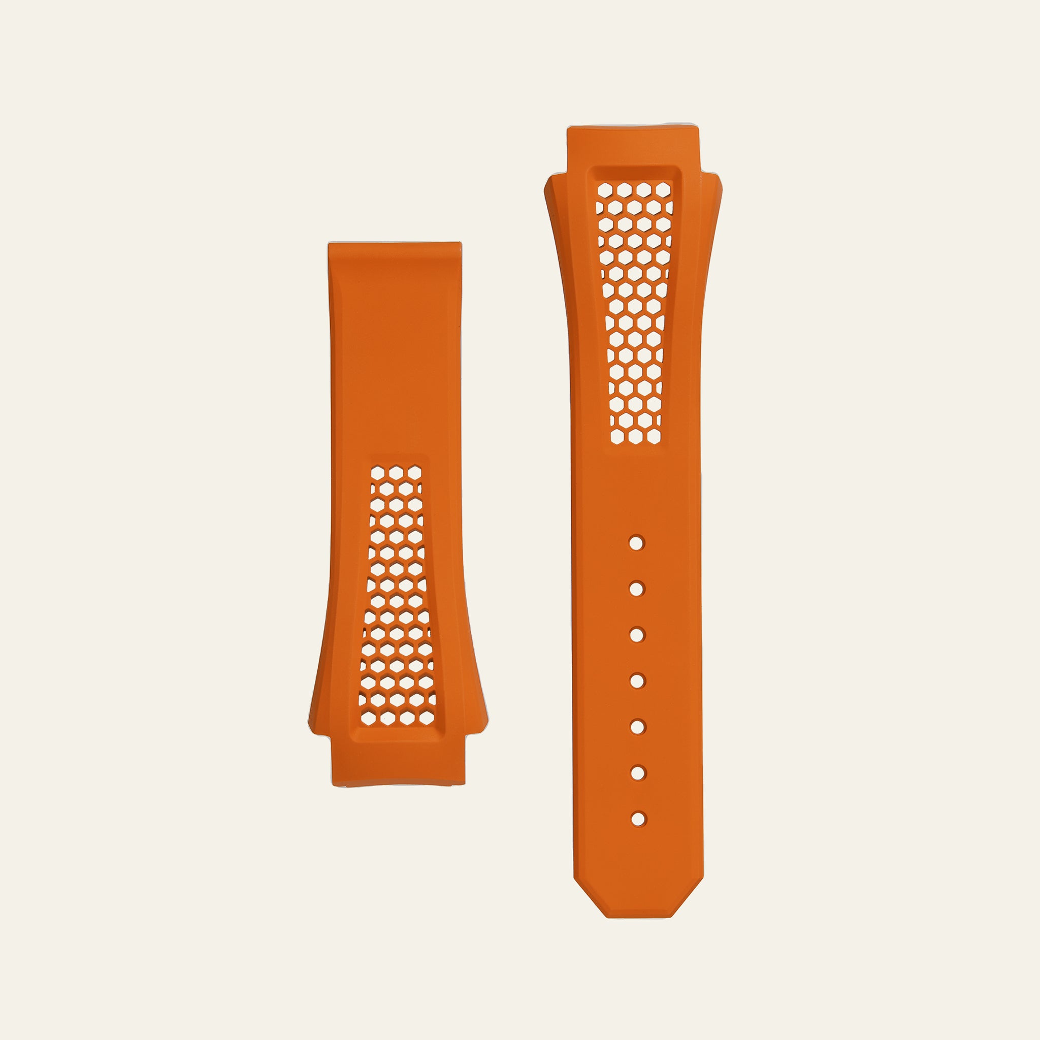 Orange Epic X Chrono 44mm Honeycomb Strap - M