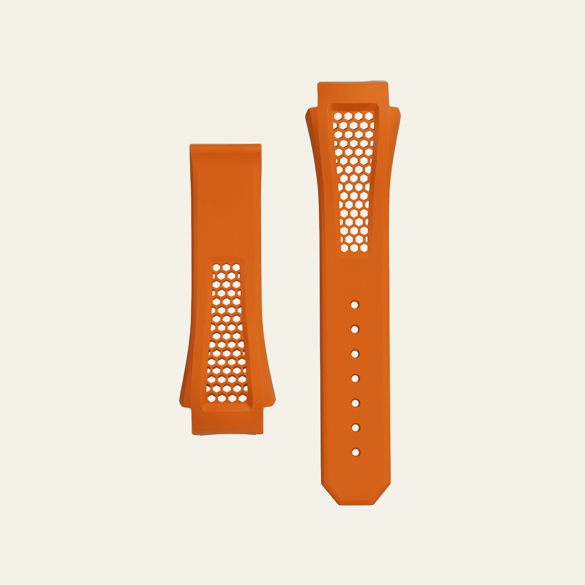 Orange Epic X Chrono 44mm Honeycomb Strap - S