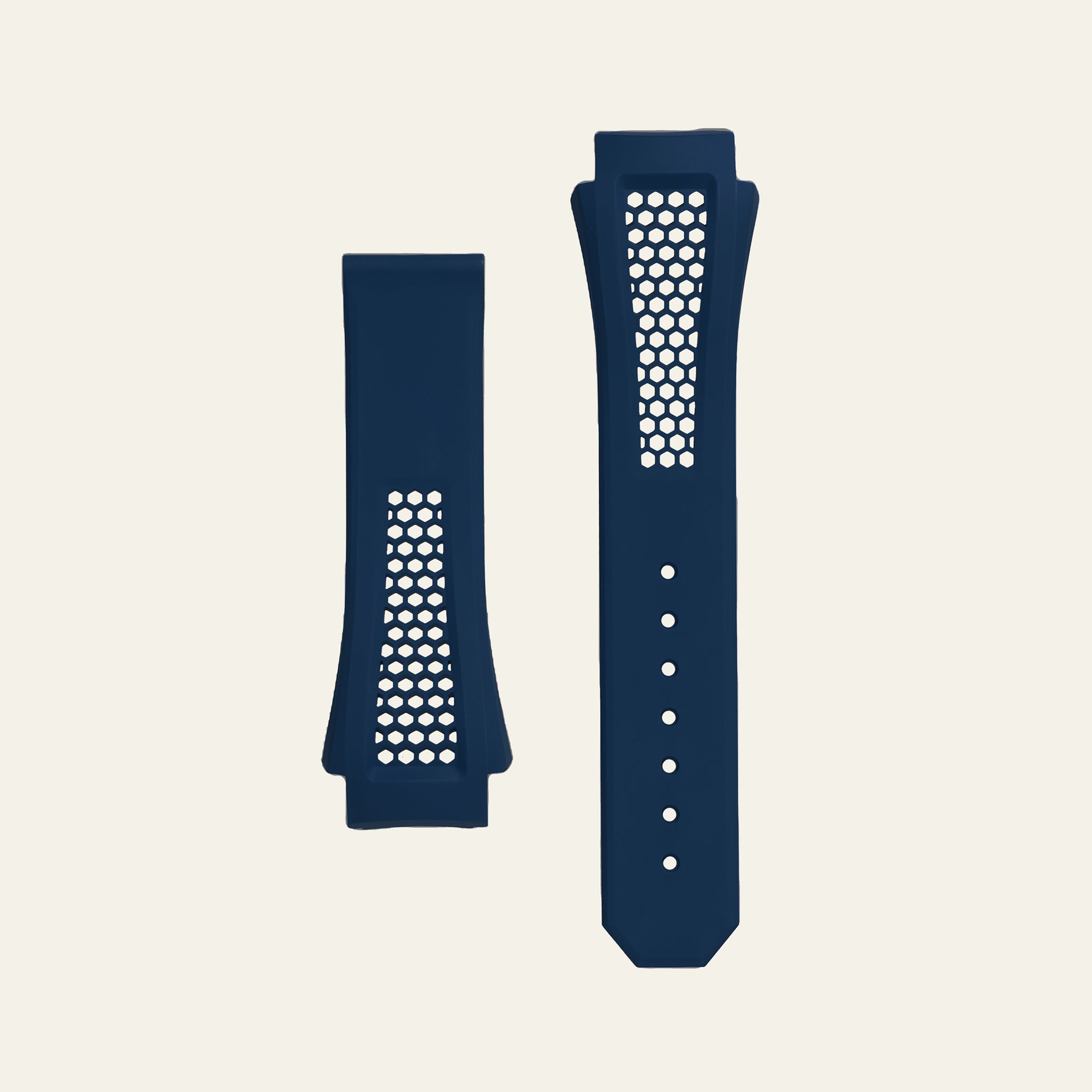Navy Blue Epic X Chrono 44mm Honeycomb Strap - M