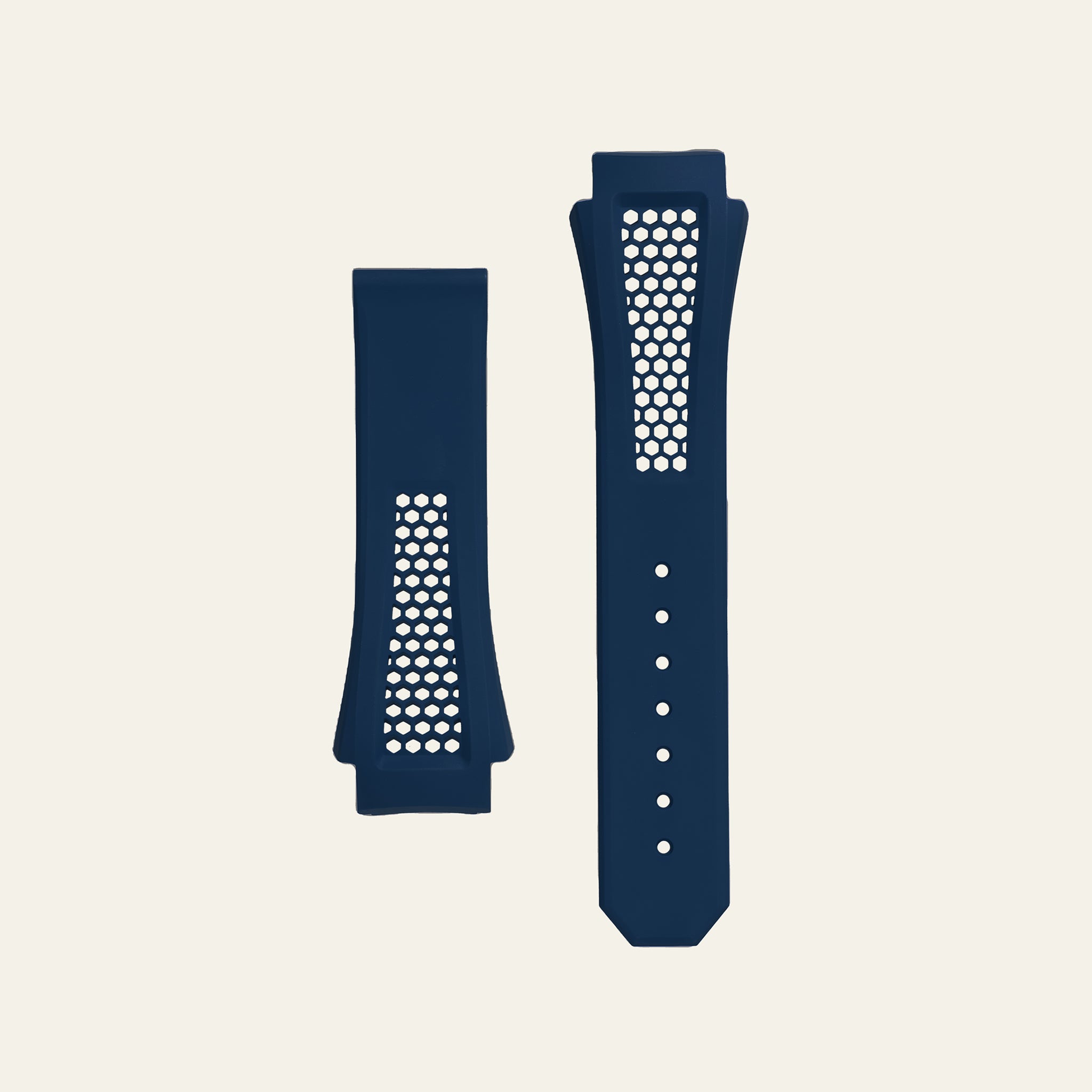 Navy Blue Epic X Chrono 44mm Honeycomb Strap - S