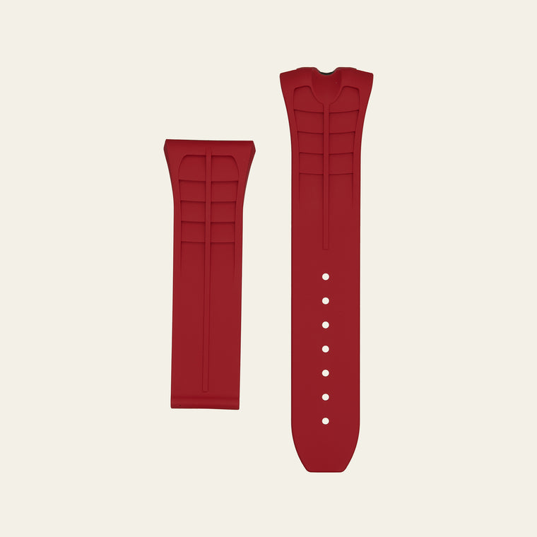 Red Bugatti Chiron V02 Strap - M