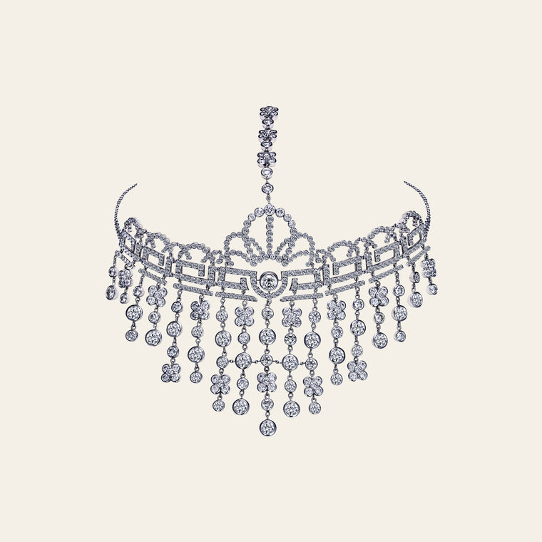 Jezebel Head Pieace_Palladium_White Diamonds_1