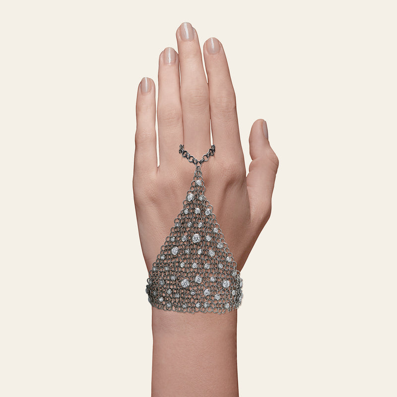 Rare Touch Diamond Wristlet
