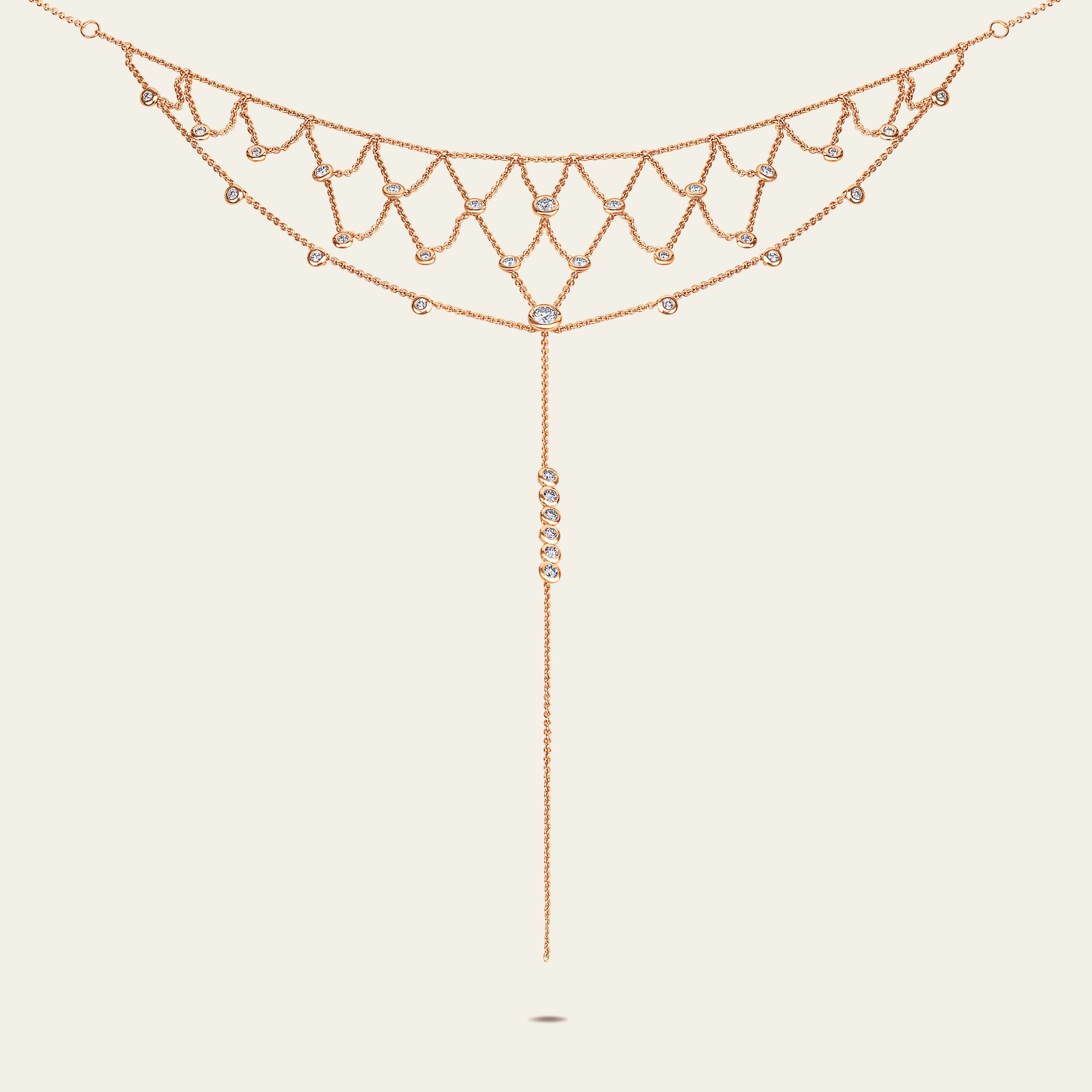 Rare Touch Diamond Necklace