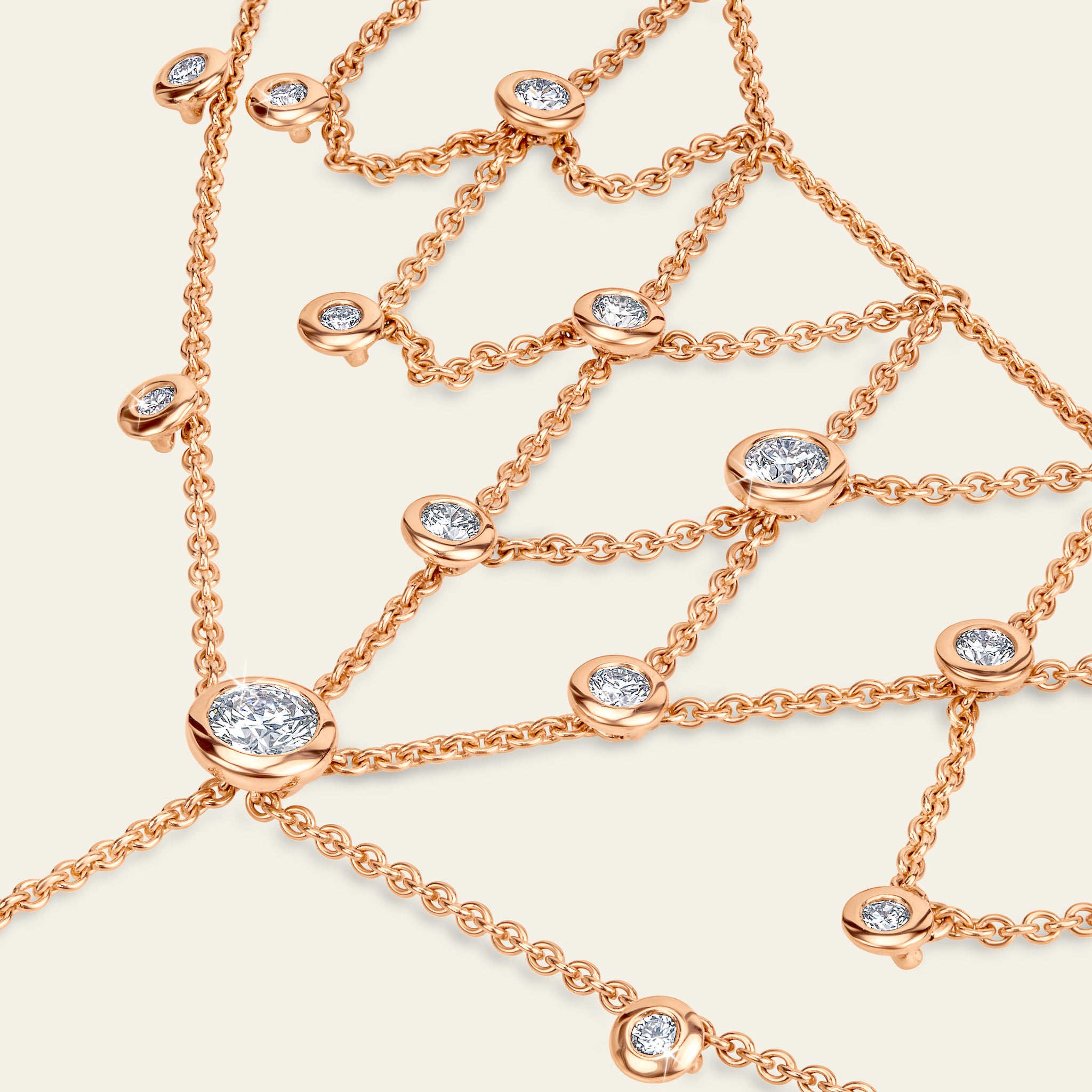Rare Touch Diamond Necklace