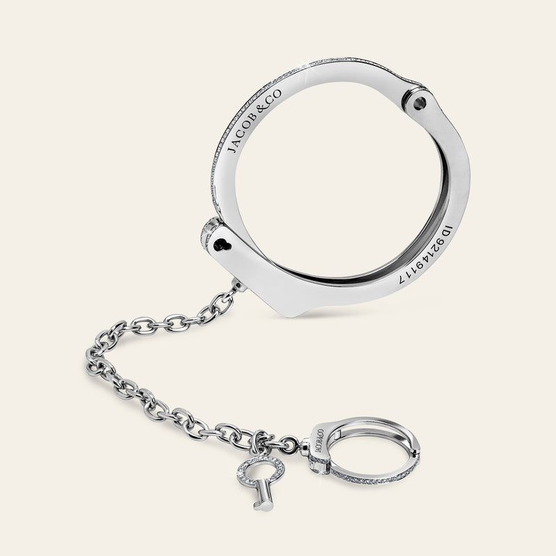 Love Lockdown Wristlet_White Gold_White Diamonds_1