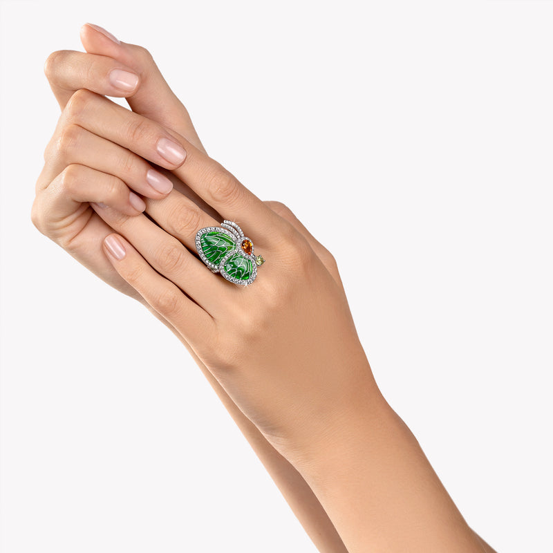 Papillon Cathedral Ring